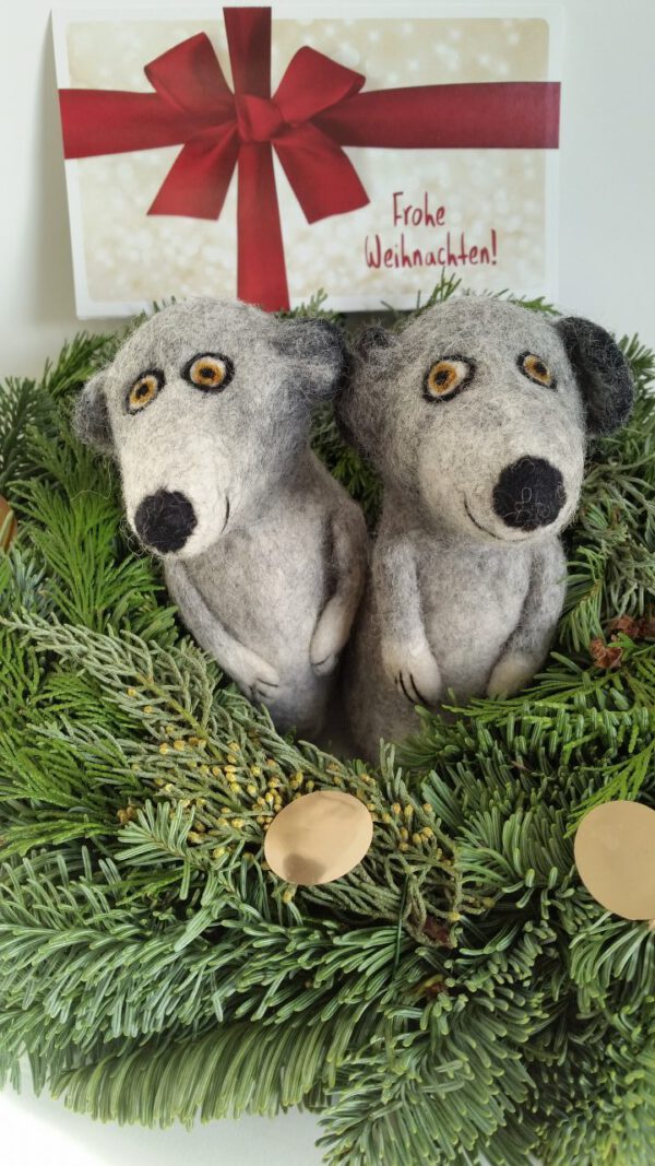 Filz-Eierwärmer Erdmännchen – Bild 4