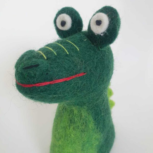 drache aus filz