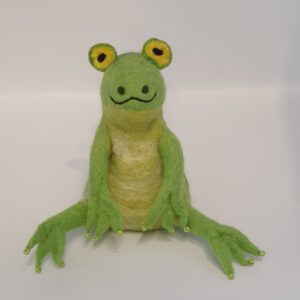filzeierwärmer_frosch_grün