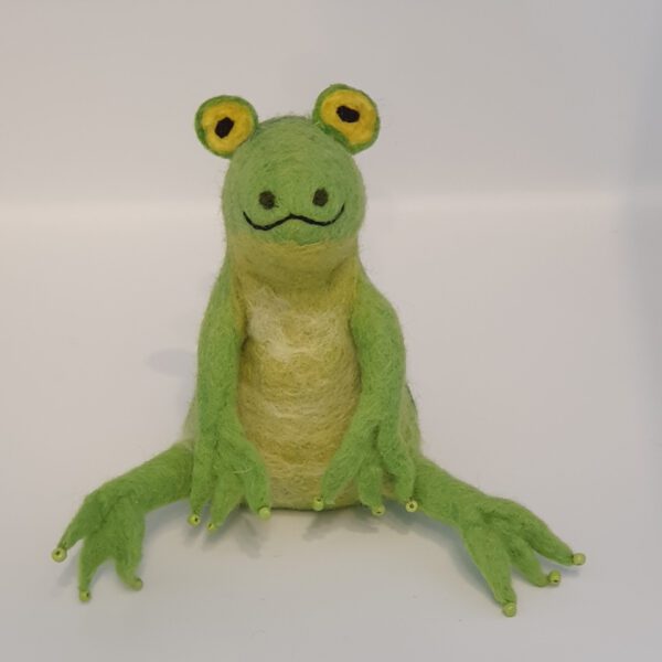 filzeierwärmer_frosch_grün