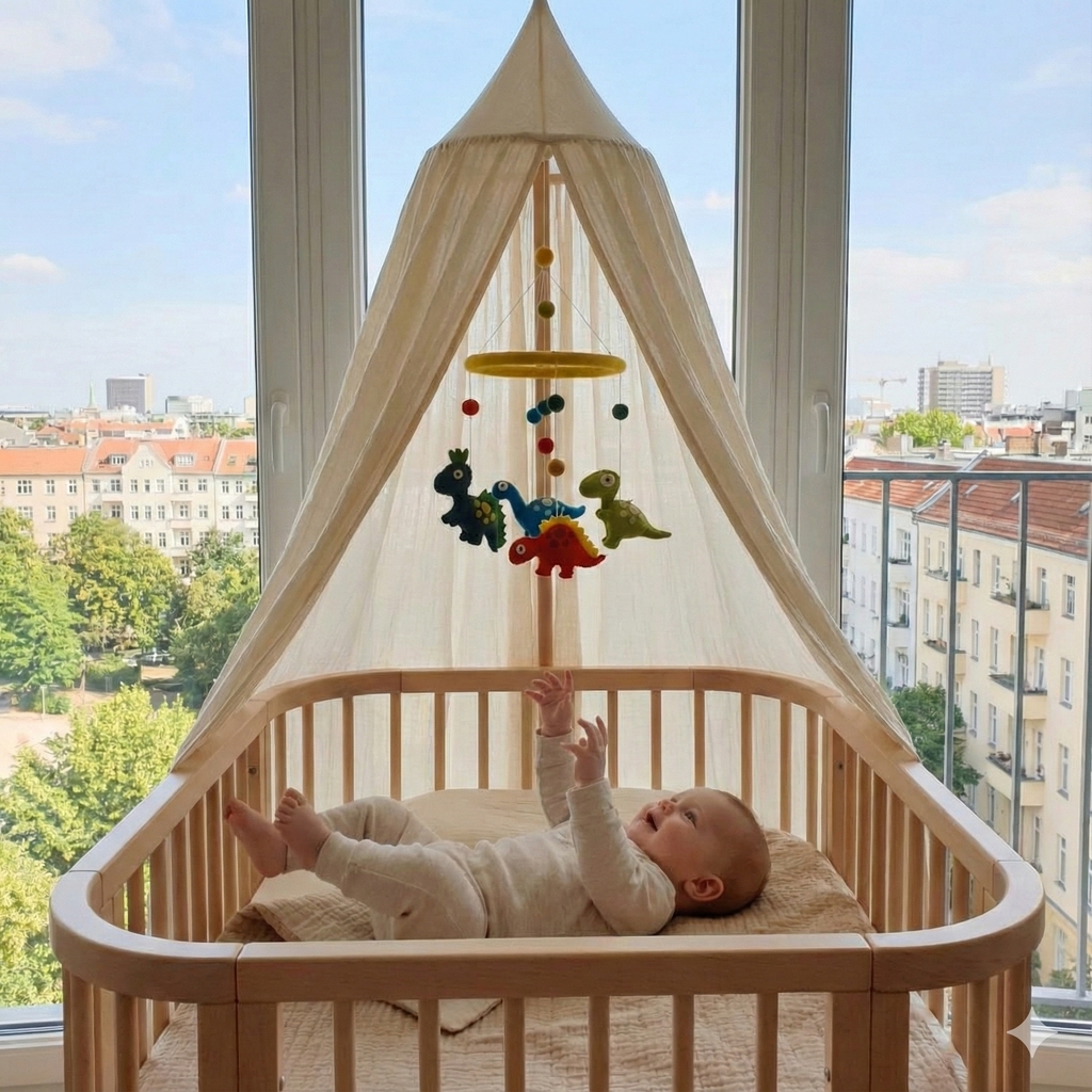 drachenmobile mit baby