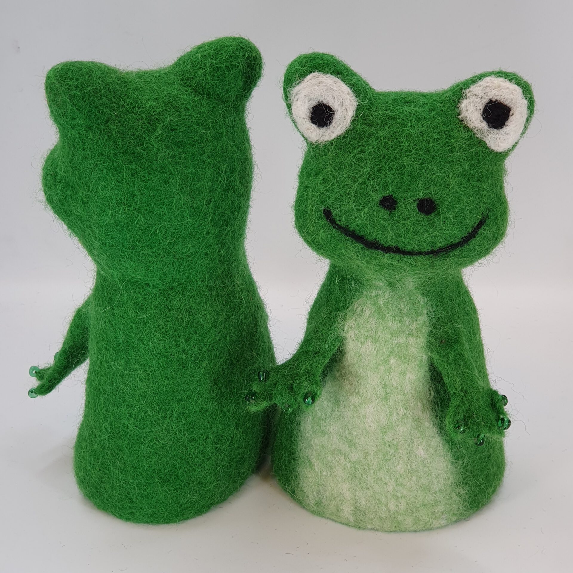 🐸 Filzeierwärmer Frosch Charly 3 🐸 Filzeierwärmer Frosch Charly – Bild 3