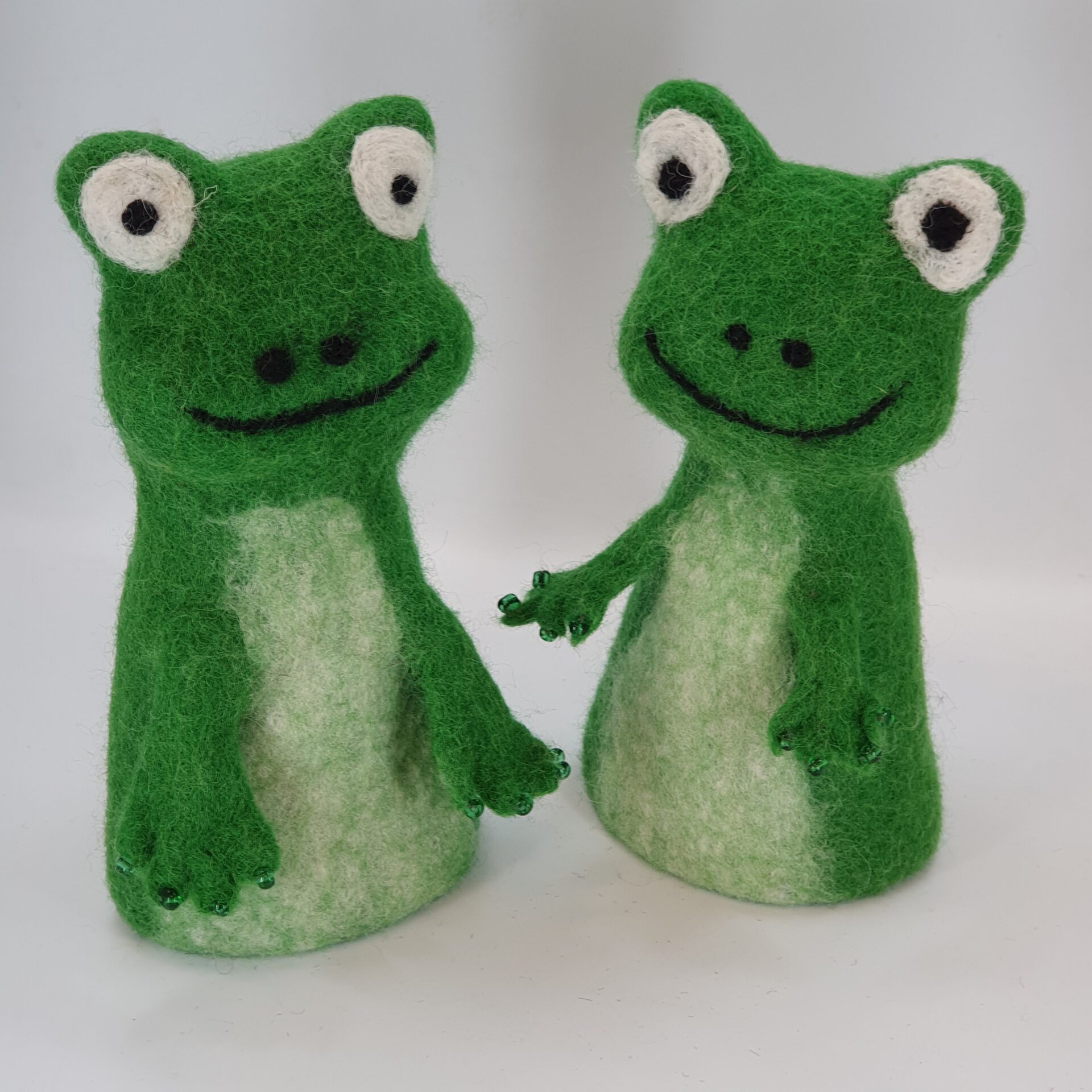 🐸 Filzeierwärmer Frosch Charly 5 🐸 Filzeierwärmer Frosch Charly – Bild 5